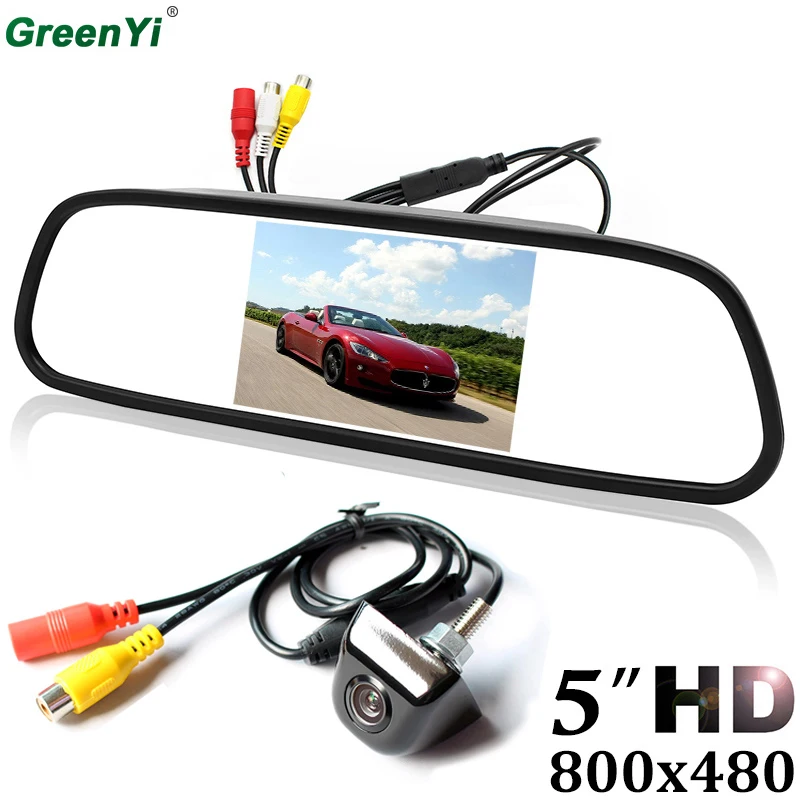 5" inch 800*480 TFT LCD Car Monitor Parking Rear View Monitor With 2 Video Input Auto CCD Night Vision Reverse Backup Camera
5" inch 800*480 TFT LCD Car Monitor Parking Rear View Monitor With 2 Video Input Auto CCD Night Vision Reverse Backup Camera