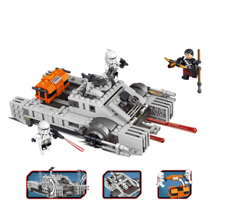 35012 Buidling Blocks Rogue One A Story Imperial Assault Hovertank with 75152 Compatible Bricks Toy For Children
35012 Buidling Blocks Rogue One A Story Imperial Assault Hovertank with 75152 Compatible Bricks Toy For Children