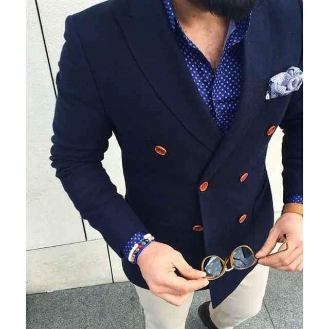 New Fashion Two Piece Men Suit Slim Fit Double Breasted Wedding Groom Tuxedos (Jacket+Pants) Mens Suits Blazer
New Fashion Two Piece Men Suit Slim Fit Double Breasted Wedding Groom Tuxedos (Jacket+Pants) Mens Suits Blazer