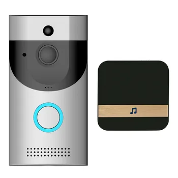 Smart Wireless WiFi Security Waterproof DoorBell Smart Video Door Phone Visual Recording Remote Home Monitoring Night Vision
Smart Wireless WiFi Security Waterproof DoorBell Smart Video Door Phone Visual Recording Remote Home Monitoring Night Vision