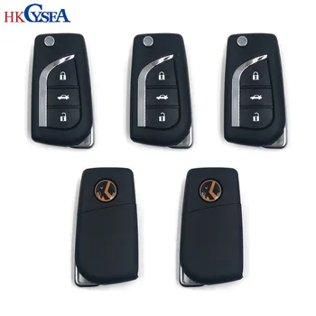 HKCYSEA 5pcs 3 Buttons for Toyota Xhorse VVDI2 Programmer VVDI Key Tool Universal Remote Key English Version
HKCYSEA 5pcs 3 Buttons for Toyota Xhorse VVDI2 Programmer VVDI Key Tool Universal Remote Key English Version