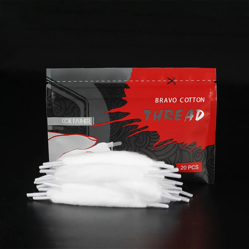 20pcs/pack Electronic Cigarette Accessories Atomizers Organic Bravo Cotton DIY Shoelace Cotton for RDTA RTA RDA Vape Tank Wick
20pcs/pack Electronic Cigarette Accessories Atomizers Organic Bravo Cotton DIY Shoelace Cotton for RDTA RTA RDA Vape Tank Wick