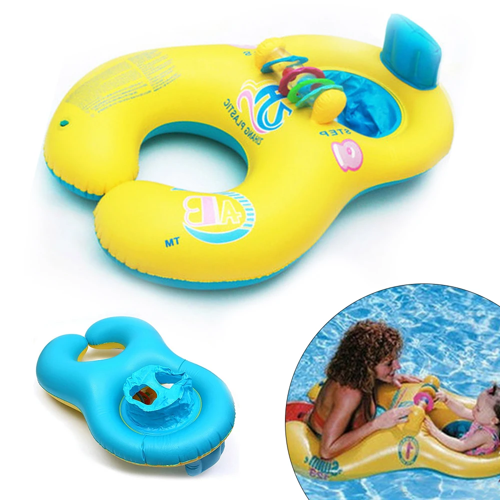 Inflatable Boat Circle For Swimming Pool Accessories Inflatable Ring Mother Child Kids Bathing Inflating Boue Gonflable Piscine
Inflatable Boat Circle For Swimming Pool Accessories Inflatable Ring Mother Child Kids Bathing Inflating Boue Gonflable Piscine