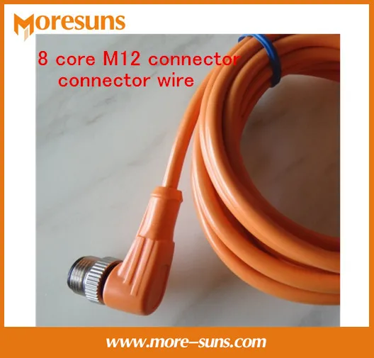 Fast Free Ship 5pcs/lot 8 core M12 connector,connector wire/sensor patch cord 2M length CONINVERS cable
Fast Free Ship 5pcs/lot 8 core M12 connector,connector wire/sensor patch cord 2M length CONINVERS cable