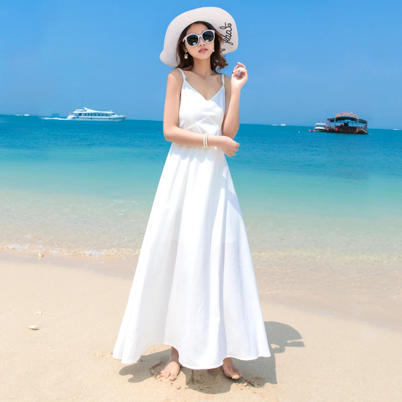 Summer Long Dress Women Sexy V neck Backless Elegant Beach Party Maxi White Dress Bandage Spaghetti Strap Floor Length vestidos
Summer Long Dress Women Sexy V neck Backless Elegant Beach Party Maxi White Dress Bandage Spaghetti Strap Floor Length vestidos
