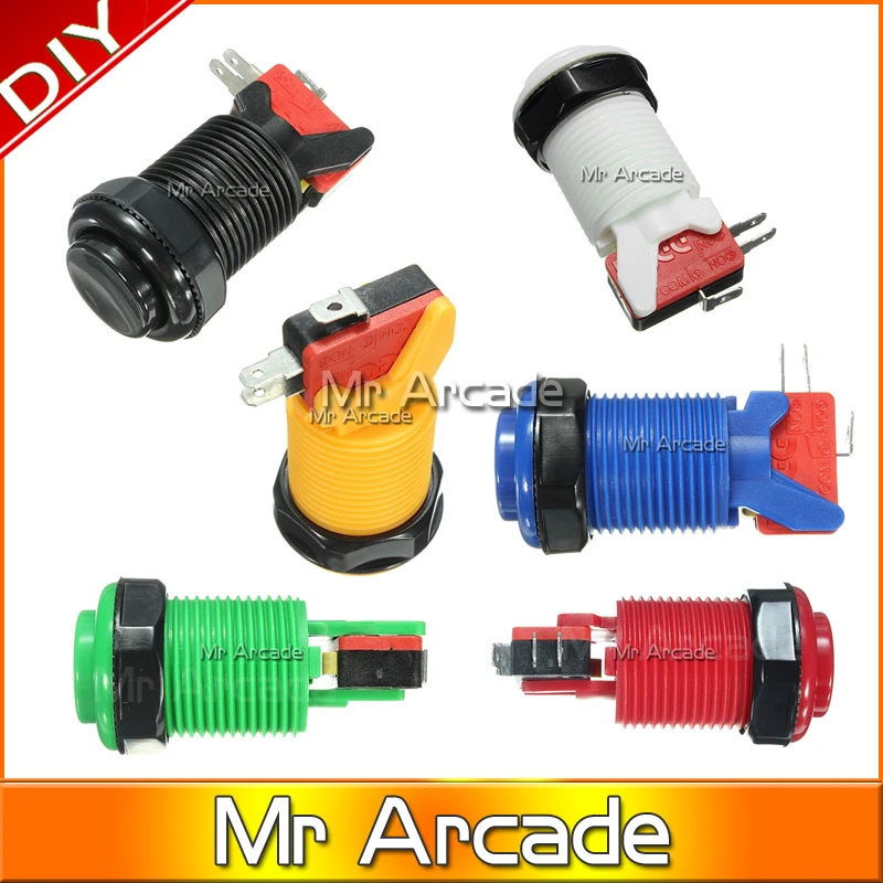 Free Shipping Good touch feeling Arcade Button with Durable microswitch for arcade game machine and MAME controller
Free Shipping Good touch feeling Arcade Button with Durable microswitch for arcade game machine and MAME controller