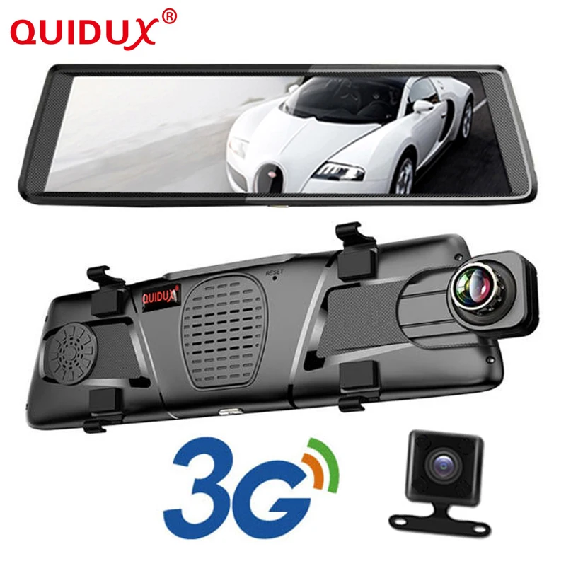QUIDUX 10 inch GPS Navigators car dvr video recorder 3G Car Camera Android 5.0 Bluetooth WIFI Dual Lens rearview mirror Dash cam
QUIDUX 10 inch GPS Navigators car dvr video recorder 3G Car Camera Android 5.0 Bluetooth WIFI Dual Lens rearview mirror Dash cam