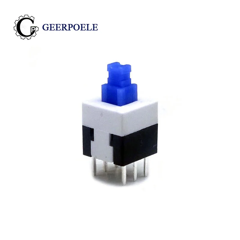 20 pcs/lot 8*8mm DIP 12V 0.5A Push Button Switch Micro 6 PIN Tactile Tact Direct Plug-in Self-Reset Mini
20 pcs/lot 8*8mm DIP 12V 0.5A Push Button Switch Micro 6 PIN Tactile Tact Direct Plug-in Self-Reset Mini