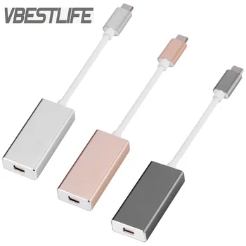 VBESTLIFE For Macbook USB3.1 Type-c To Mini DisplayPort Cable Adapter USB-C to Mini DP Converter 3 Colors Optional
VBESTLIFE For Macbook USB3.1 Type-c To Mini DisplayPort Cable Adapter USB-C to Mini DP Converter 3 Colors Optional