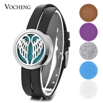 10pcs/lot Wings Aromatherapy Essential Oil Diffuser Locket Bracelet 316L Stainless Steel Magnetic Open with Oil Pads VA-578*10
10pcs/lot Wings Aromatherapy Essential Oil Diffuser Locket Bracelet 316L Stainless Steel Magnetic Open with Oil Pads VA-578*10