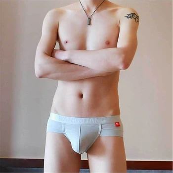Wangjiang Bulge Mens Underwear Briefs Big Men Ice Silk Panties Low Waist Breathable Sexy Underpants Male
Wangjiang Bulge Mens Underwear Briefs Big Men Ice Silk Panties Low Waist Breathable Sexy Underpants Male