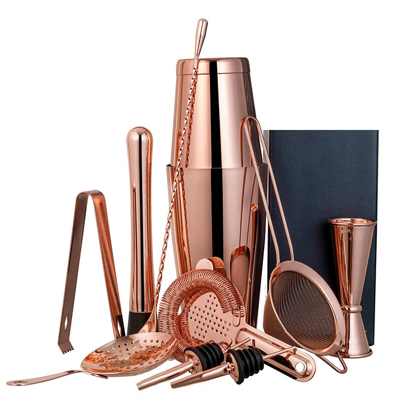 Cocktail Shaker Bar Set: Weighted Boston Shakers, Cocktail Strainer Set,Jigger, Cocktail Muddler,Spoon, Ice Tong,Pourers
Cocktail Shaker Bar Set: Weighted Boston Shakers, Cocktail Strainer Set,Jigger, Cocktail Muddler,Spoon, Ice Tong,Pourers