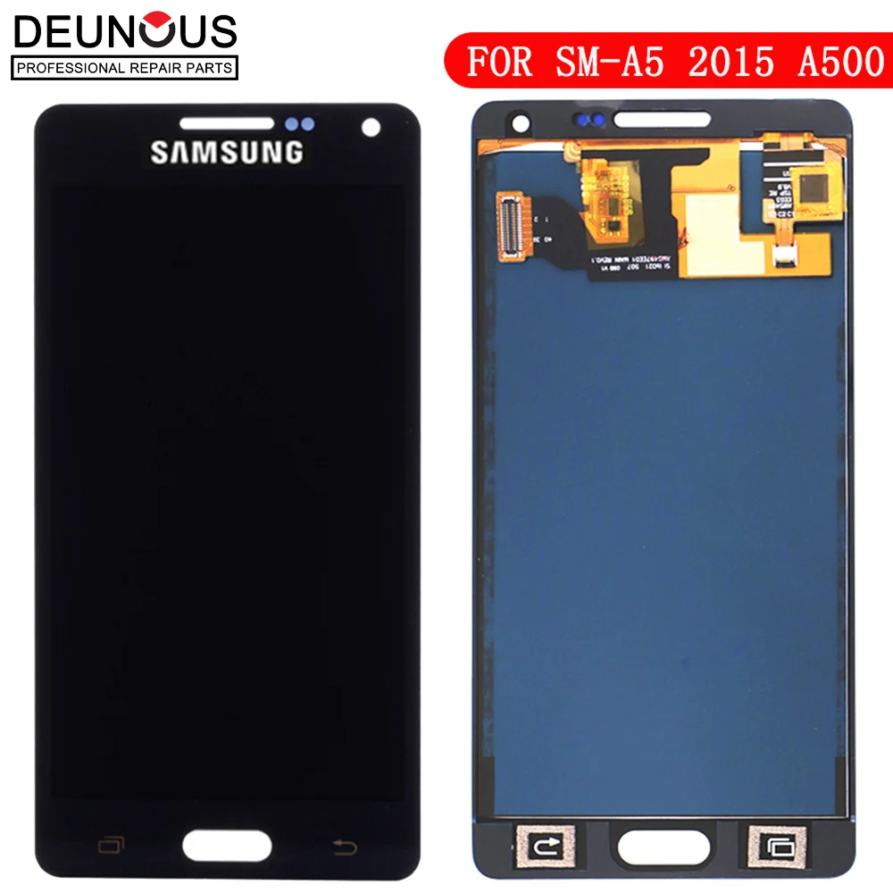 TFT For Samsung Galaxy A5 2015 LCD A500 Display Touch Digitizer Sensor Glass Assembly Can Adjust A500 A500F A500FU A500H
TFT For Samsung Galaxy A5 2015 LCD A500 Display Touch Digitizer Sensor Glass Assembly Can Adjust A500 A500F A500FU A500H