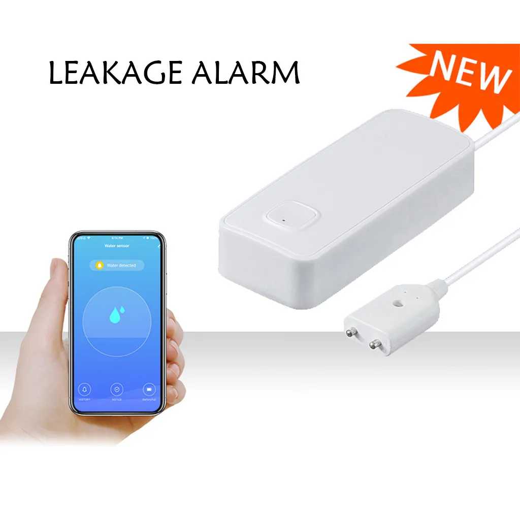Taimot Wi-Fi Water Leak Sensor And Alarm With Leak Alert Water Leak Detector Flood Sensor Alarm Battery Powered For DP-WW001
Taimot Wi-Fi Water Leak Sensor And Alarm With Leak Alert Water Leak Detector Flood Sensor Alarm Battery Powered For DP-WW001