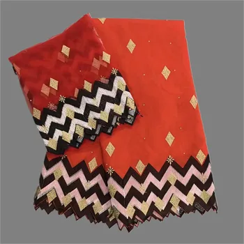 Luxury red wedding embroidery African 5y cotton Swiss voile lace fabric+2yards French net lace cloth CCN30 multi color
Luxury red wedding embroidery African 5y cotton Swiss voile lace fabric+2yards French net lace cloth CCN30 multi color