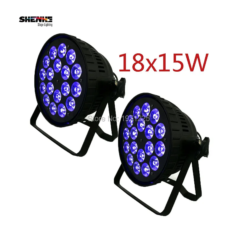 (2pcs) LED Par 18x15W RGBWA 5in1 for Party KTV Disco Birthday with DMX512,Auto Run,Sound action,Strobe,Master/Slave
(2pcs) LED Par 18x15W RGBWA 5in1 for Party KTV Disco Birthday with DMX512,Auto Run,Sound action,Strobe,Master/Slave
