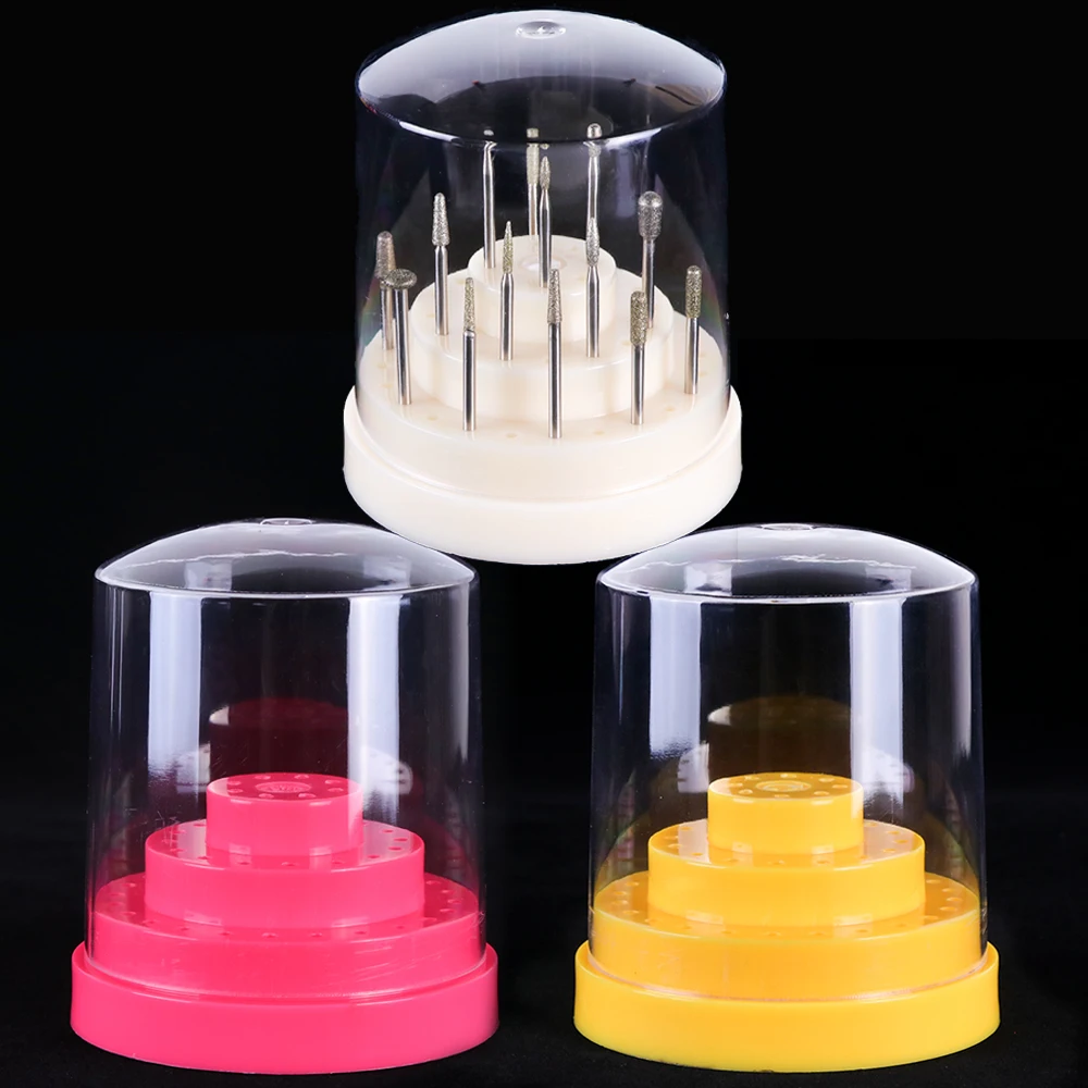48 Holes Acrylic Nail Drill Bit Storage Box Manicure Cutters Stand Display Holder Nail Drill Container Case Nail Art Tools SA734
48 Holes Acrylic Nail Drill Bit Storage Box Manicure Cutters Stand Display Holder Nail Drill Container Case Nail Art Tools SA734