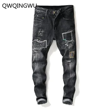 Men Jeans Stylish Pencil Jeans Pants Biker Skinny Slim Straight Frayed Denim Trousers New Fashion Skinny Jeans Men Clothes
Men Jeans Stylish Pencil Jeans Pants Biker Skinny Slim Straight Frayed Denim Trousers New Fashion Skinny Jeans Men Clothes