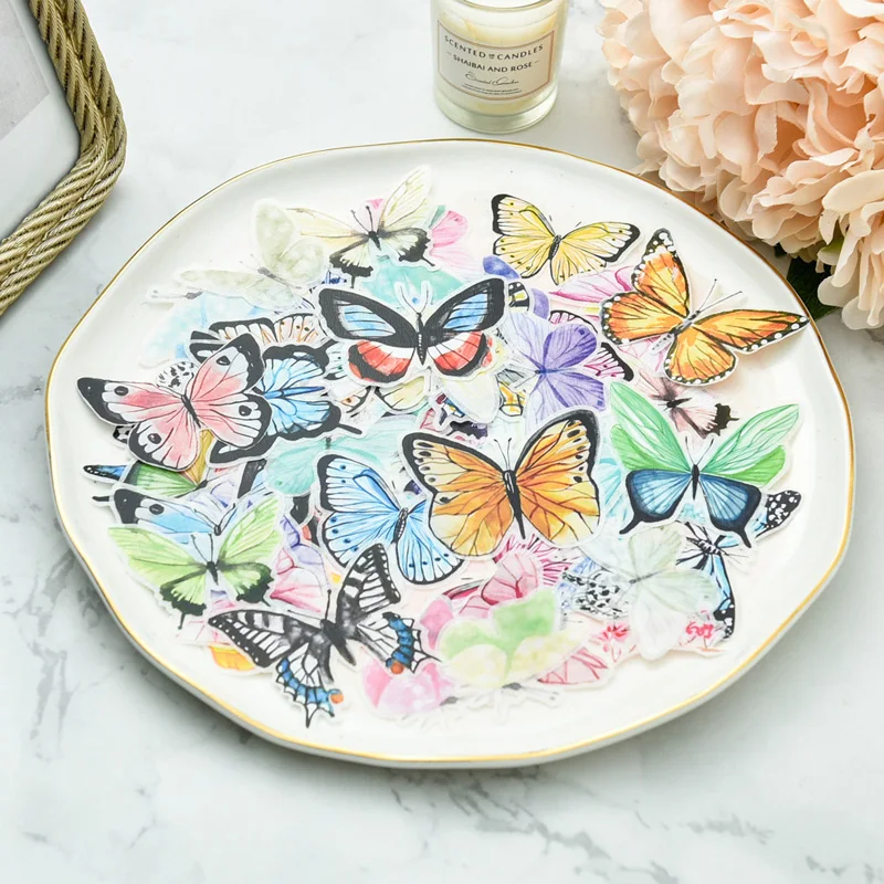 80pcs Variety Of Butterfly Paper Die Cut Stickers for Scrapbooking Happy Planner/Card Making/Journaling Project Craft
80pcs Variety Of Butterfly Paper Die Cut Stickers for Scrapbooking Happy Planner/Card Making/Journaling Project Craft