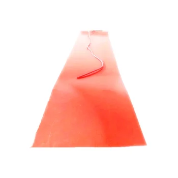 120v 850w 304*1900*1.5mm Silicone Rubber Ski Press Heater 1000mm lead wire come out from middle of 304mm side
120v 850w 304*1900*1.5mm Silicone Rubber Ski Press Heater 1000mm lead wire come out from middle of 304mm side
