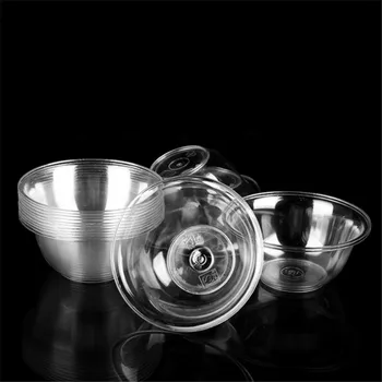 Disposable Salad Bowl 200ML Plastic Fruit Bowl Round Transparent Kitchenware Party Supplies 200PCS
Disposable Salad Bowl 200ML Plastic Fruit Bowl Round Transparent Kitchenware Party Supplies 200PCS