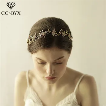 CC Headband Handmade Hairband Crystal Beads Vintage Leaf Flowers Wedding Hair Accessories For Bridal Engagaement Jewelry O821
CC Headband Handmade Hairband Crystal Beads Vintage Leaf Flowers Wedding Hair Accessories For Bridal Engagaement Jewelry O821