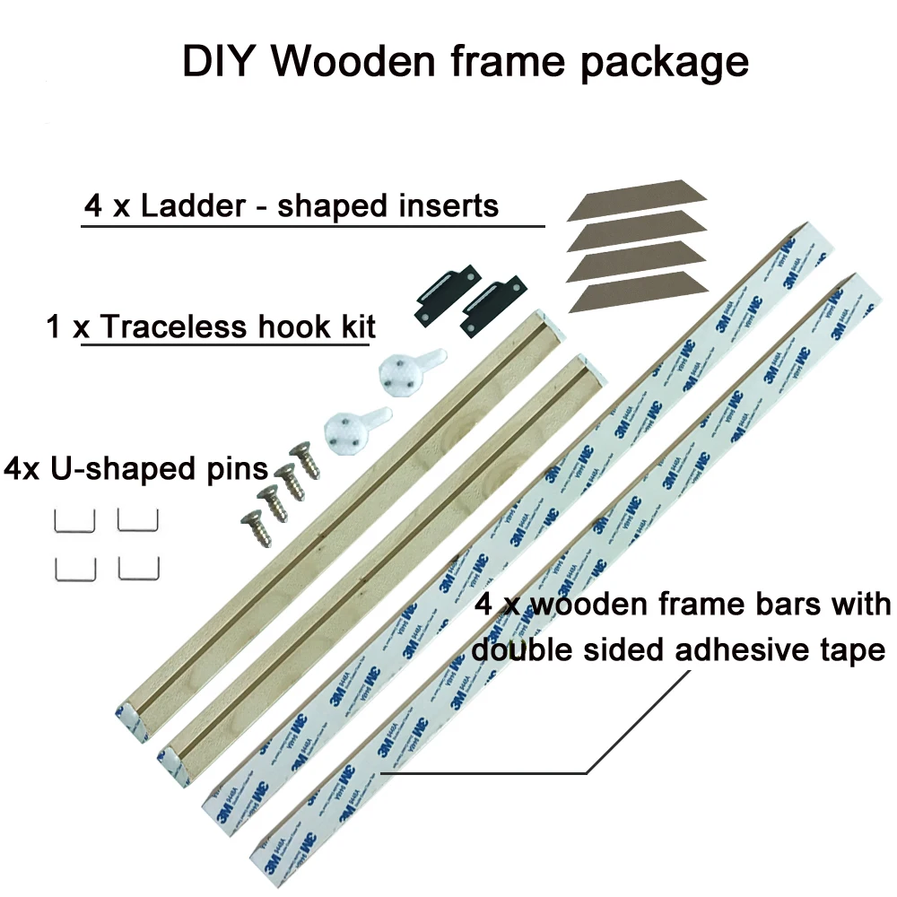 DIY Frame For Canvas Painting Natural Wooden Posters Photos Pictures Easy to Assemble Wall Frame Custom Frame Longlife Wood
DIY Frame For Canvas Painting Natural Wooden Posters Photos Pictures Easy to Assemble Wall Frame Custom Frame Longlife Wood