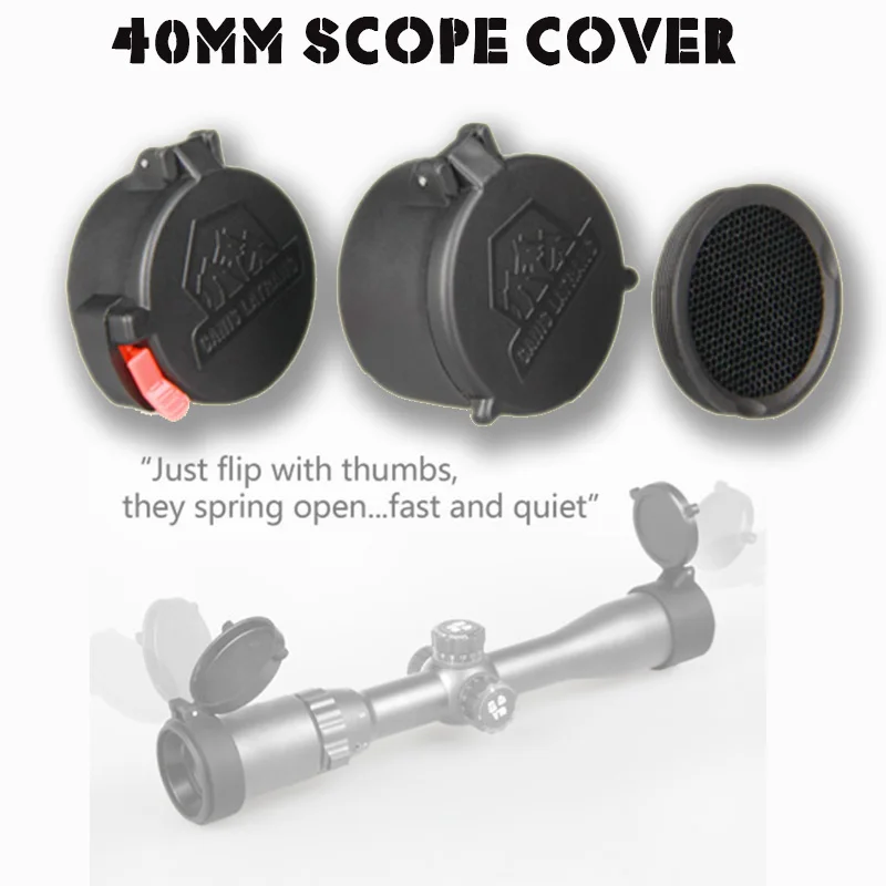 Tactical Black Color Eyepiece Objective Lense Extinction Net Scope Cover Fit For Universal 40MM Rifle Scope HS33-0087
Tactical Black Color Eyepiece Objective Lense Extinction Net Scope Cover Fit For Universal 40MM Rifle Scope HS33-0087