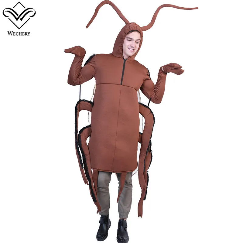 Wechery Cockroach Cosplay Inset Roach One Piece Costume Adult Halloween Carnival Stage Jumpsuit
Wechery Cockroach Cosplay Inset Roach One Piece Costume Adult Halloween Carnival Stage Jumpsuit