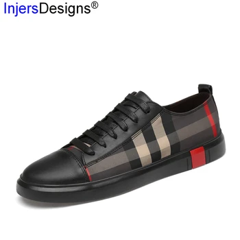 Plus Size 36-46 Casual Men Shoes High Quality Genuine Leather+Fabric Skateboarding Shoes Mens Trainers Light Breathable Sneakers
Plus Size 36-46 Casual Men Shoes High Quality Genuine Leather+Fabric Skateboarding Shoes Mens Trainers Light Breathable Sneakers