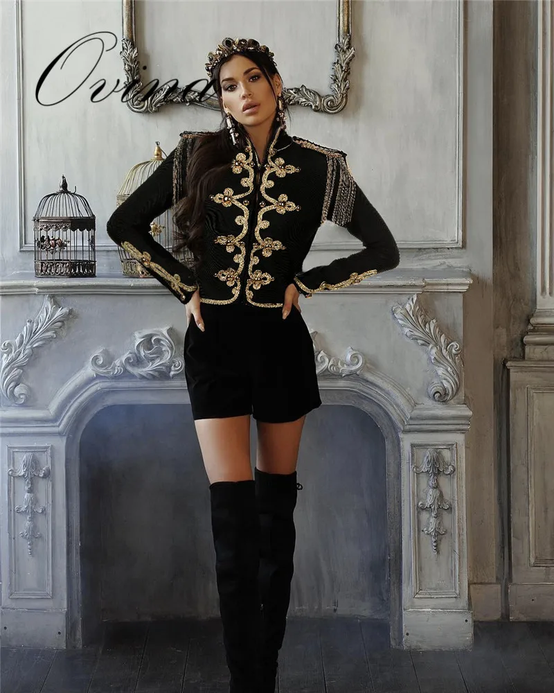High Quality Black Long Sleeve Button Chain Rayon Slim Bodycon Bandage Top Women Jackets
High Quality Black Long Sleeve Button Chain Rayon Slim Bodycon Bandage Top Women Jackets