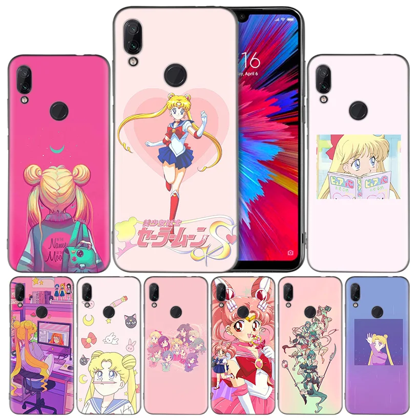 Pink Sailor Moon JaSilicone Case Cover for Xiaomi Redmi Note 7 7A 7S K20 Y3 6 6A S2 GO 5X 6X Mi A1 A2 8 9T Play Lite Pro Poco F1
Pink Sailor Moon JaSilicone Case Cover for Xiaomi Redmi Note 7 7A 7S K20 Y3 6 6A S2 GO 5X 6X Mi A1 A2 8 9T Play Lite Pro Poco F1