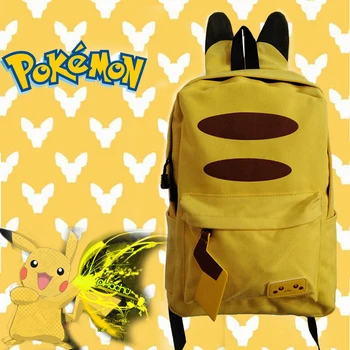 Japanese Anime Pikachu 3D Backpack Pocket Monsters Cosplay School Bagpack Nylon Bag Bolsa Feminine with Ears and Tail
Japanese Anime Pikachu 3D Backpack Pocket Monsters Cosplay School Bagpack Nylon Bag Bolsa Feminine with Ears and Tail