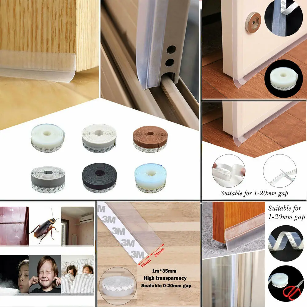 1m*35mm Sliding Sealing Strips For Door Window Multifunctiondust-removing insect insulation Silicon Rubber Soundproof Adhesive
1m*35mm Sliding Sealing Strips For Door Window Multifunctiondust-removing insect insulation Silicon Rubber Soundproof Adhesive