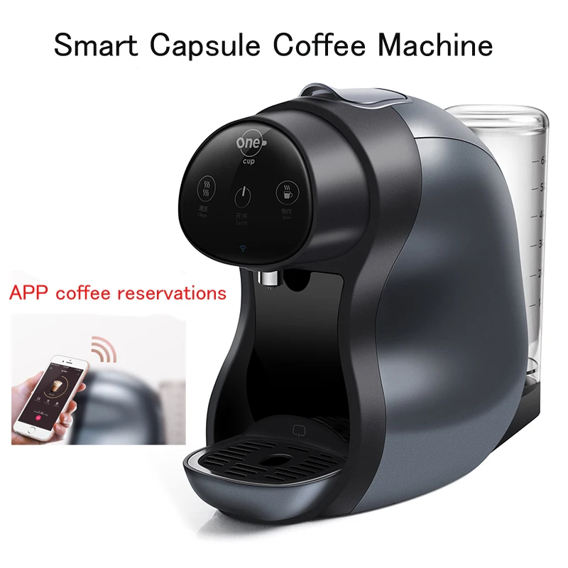 Automatic Intelligent Capsule Coffee Machine Household Espresso Soy Milk Coffee Grinding 1600W KD12-K6
Automatic Intelligent Capsule Coffee Machine Household Espresso Soy Milk Coffee Grinding 1600W KD12-K6