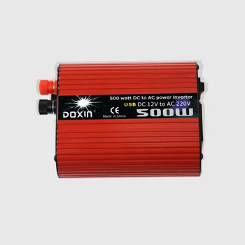 Voltage Converter 12V to 220V 24V to 220V 500W Car Inverter Car Power Inverter Dual USB Charging
Voltage Converter 12V to 220V 24V to 220V 500W Car Inverter Car Power Inverter Dual USB Charging