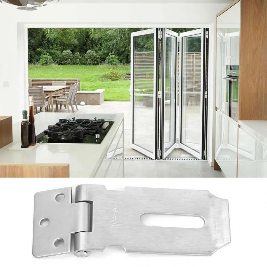 tool box latches 5pcs Stainless Steel 3in/4in/5in Door HASP Padlock Clasp Anti Theft Lock Catch door security chain
tool box latches 5pcs Stainless Steel 3in/4in/5in Door HASP Padlock Clasp Anti Theft Lock Catch door security chain
