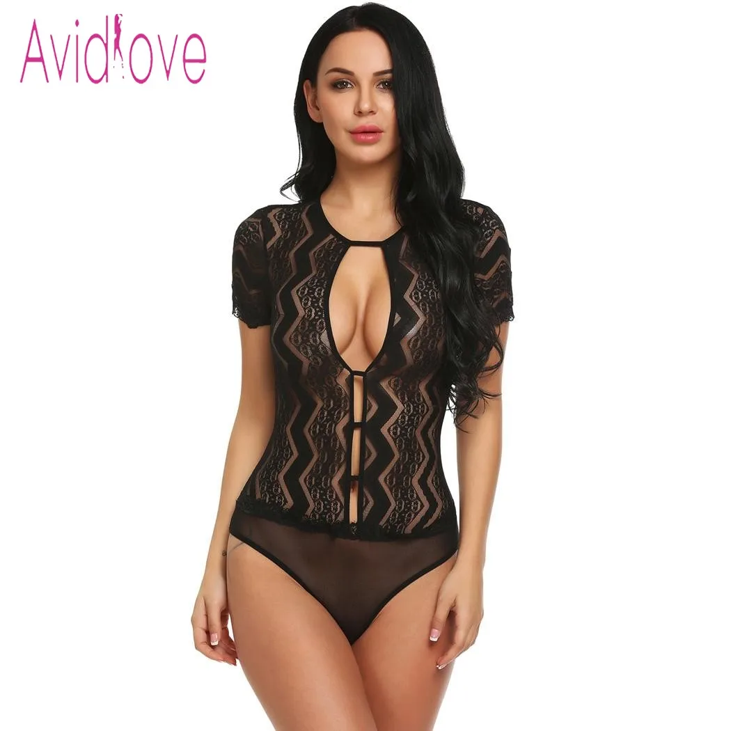 Avidlove Sexy lingerie Hot Erotic Bodysuit Sexy Underwear Women Sexy One Piece Lingerie Cut-out Backless Sheer Lace Teddy
Avidlove Sexy lingerie Hot Erotic Bodysuit Sexy Underwear Women Sexy One Piece Lingerie Cut-out Backless Sheer Lace Teddy