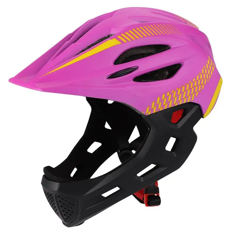 Cycling Helmet Full Face Non Integrally-molded Bicycle Safety Helmet On For MTB Road Bike Helmet 16 Air Vents Back Light Kids
Cycling Helmet Full Face Non Integrally-molded Bicycle Safety Helmet On For MTB Road Bike Helmet 16 Air Vents Back Light Kids