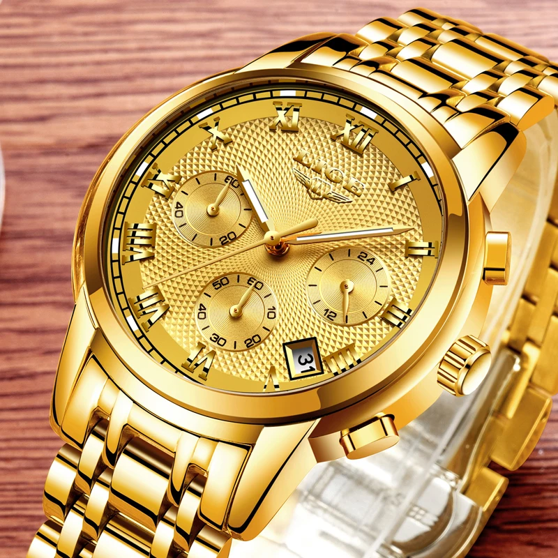 2019 New Watches Men Luxury Brand LIGE Chronograph Men Sports Watches Waterproof Full Steel Quartz Men's Watch Relogio Masculino 
2019 New Watches Men Luxury Brand LIGE Chronograph Men Sports Watches Waterproof Full Steel Quartz Men's Watch Relogio Masculino