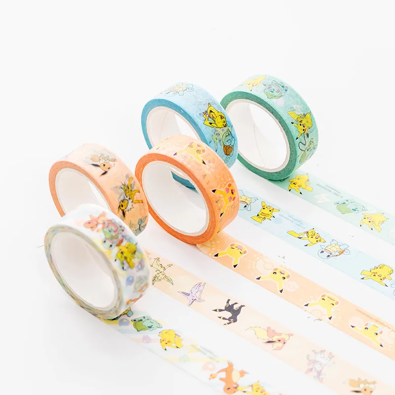 1pc Pikachu Kawaii Washi Tape Scrapbooking Masking tape Stickers scrapbooking Washitape Washy tape sumikko 02584 
1pc Pikachu Kawaii Washi Tape Scrapbooking Masking tape Stickers scrapbooking Washitape Washy tape sumikko 02584