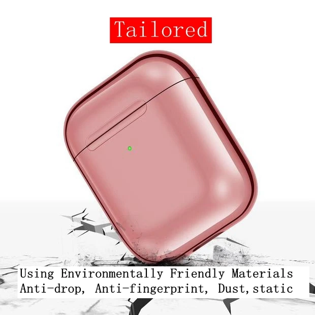 Case For Airpods 2 Accessoire Case Silicone Cover For Apple Air Pods Anti-fingerprint Protector Wireless Charge Original Cases
Case For Airpods 2 Accessoire Case Silicone Cover For Apple Air Pods Anti-fingerprint Protector Wireless Charge Original Cases