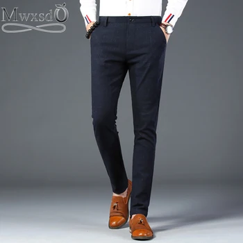 Mwxsd brand Mens casual Plaid Pants Men Stretch Blazer Suit Pencil Pants winter male slim fit trouser Wedding Dress Pants
Mwxsd brand Mens casual Plaid Pants Men Stretch Blazer Suit Pencil Pants winter male slim fit trouser Wedding Dress Pants