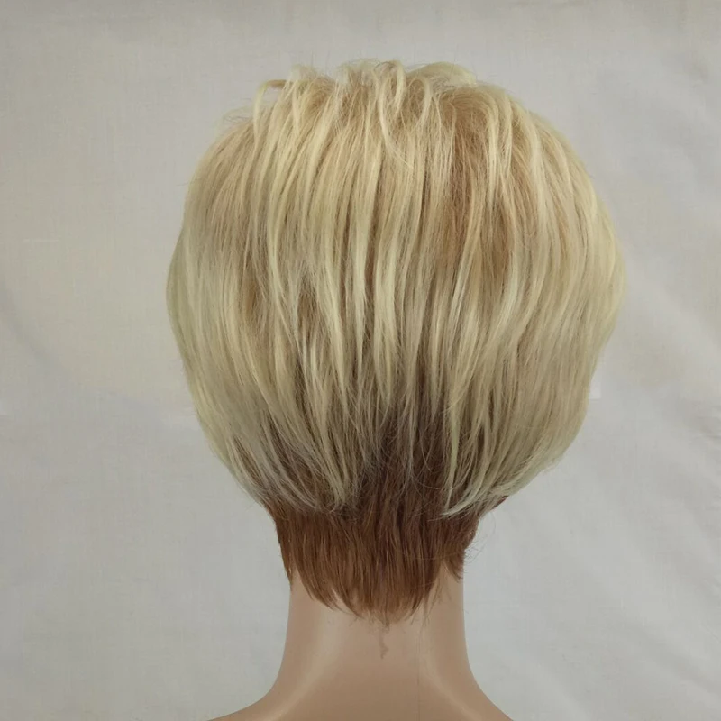 Hairjoy Zhenskij Smeshannyj Korotkij Sloistyj Shag Sinteticheskie Pryamye Volosy Parik 6 Cvetov V Nalichii Besplatnaya Dostavka Volokno Volokna Pariki Volokna Volos Aliexpress