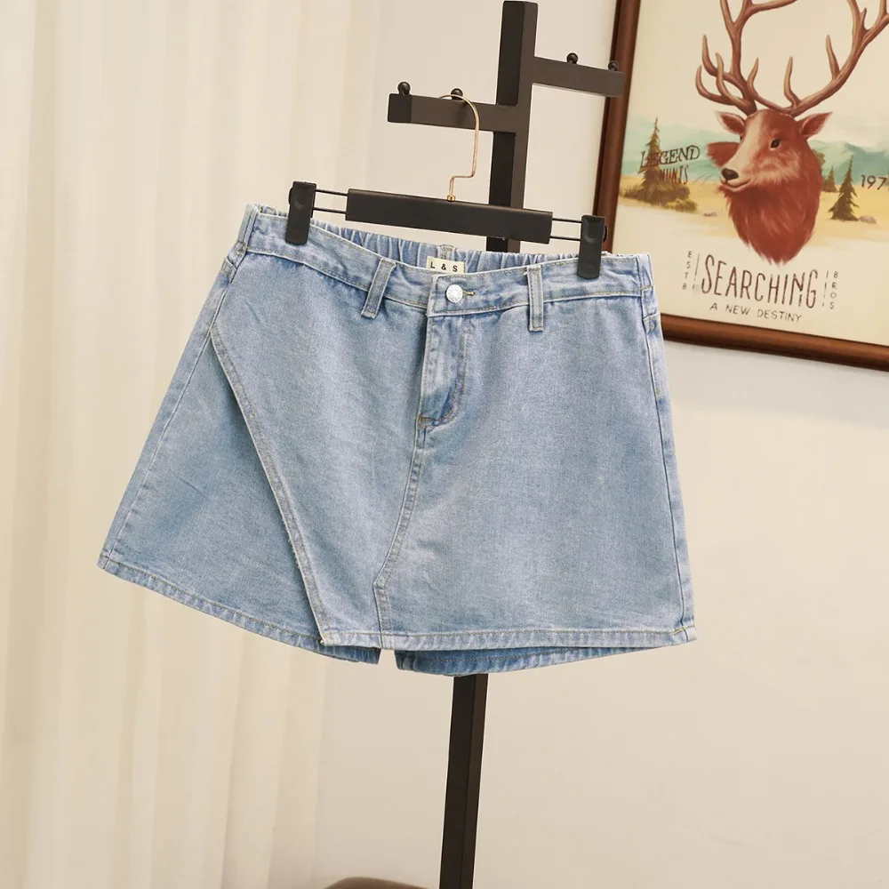 Ubetoku 2018 летние женские джинсовые шорты короткие джинсы однотонная эластичная