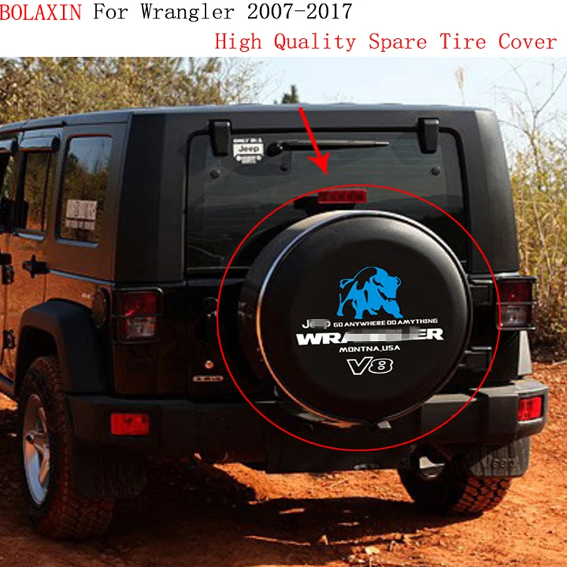 BOLAXIN For 2007-2017 Jeep Wrangler Robicon Modified Upgrade Stainless Steel Spare Tire Cover Trims Multi-Style Car Accessories
BOLAXIN For 2007-2017 Jeep Wrangler Robicon Modified Upgrade Stainless Steel Spare Tire Cover Trims Multi-Style Car Accessories