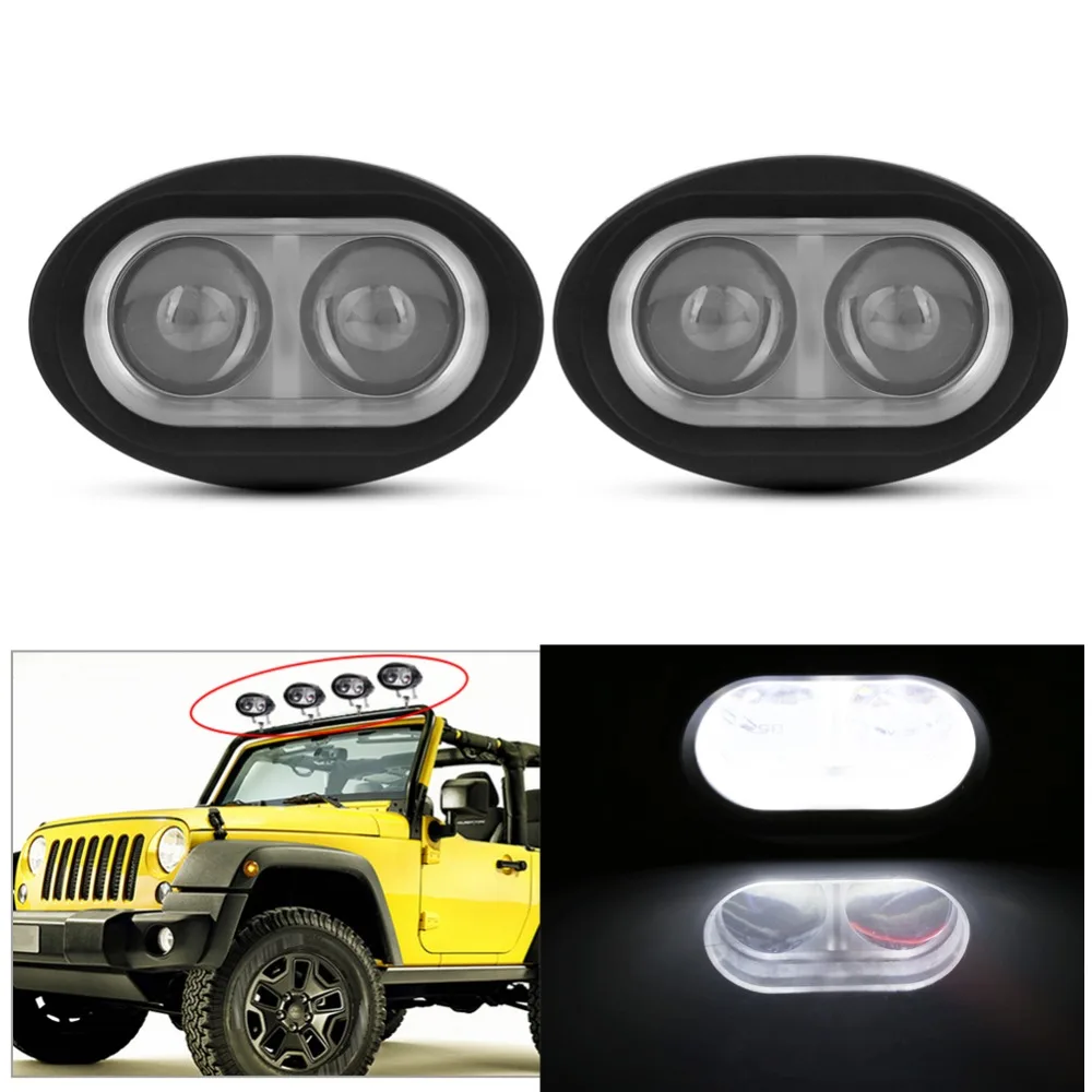 2Pc Car LED Offroad Lights 20W 6500K Spot Beam Led Chips Flood&Spot Driving Lamp Sportlight for 10-30V DC Vehicle SUV
2Pc Car LED Offroad Lights 20W 6500K Spot Beam Led Chips Flood&Spot Driving Lamp Sportlight for 10-30V DC Vehicle SUV