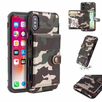 Camouflage multi - function clasp Total package side and business For iphone 6 6p 7 8 Plus and X Flip-open cover Phone Case
Camouflage multi - function clasp Total package side and business For iphone 6 6p 7 8 Plus and X Flip-open cover Phone Case