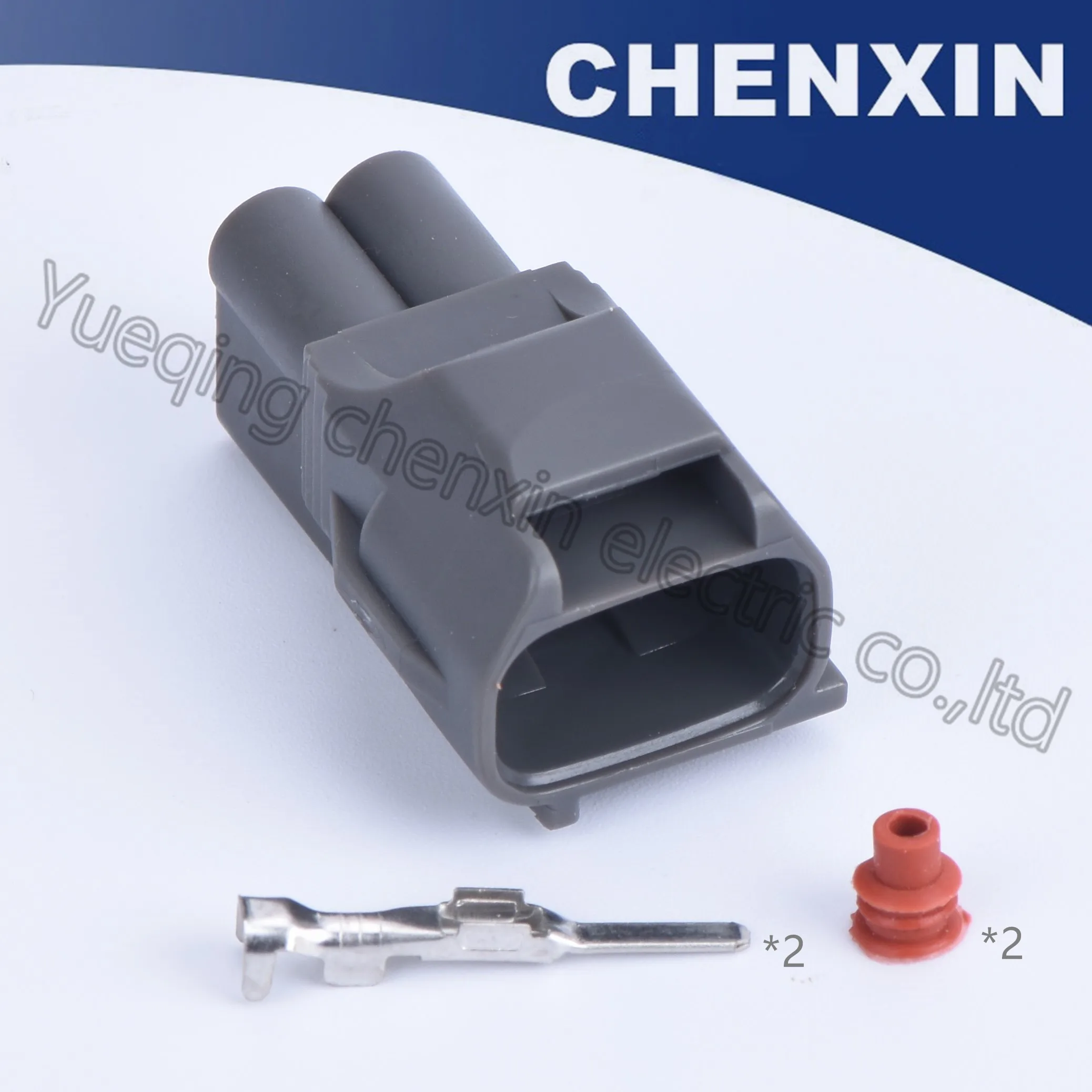 Gray 2p automotive waterproof auto connector Crankshaft position sensor connetor lower right groove(2.2)male 7282-7023-10
Gray 2p automotive waterproof auto connector Crankshaft position sensor connetor lower right groove(2.2)male 7282-7023-10