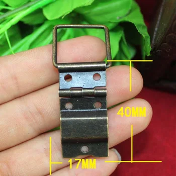 Bronze Metal Cabinet Door Luggage Mini Hinge,5 Holes Decor,Furniture Decoration Hook Hinge,17*40mm,100Pcs
Bronze Metal Cabinet Door Luggage Mini Hinge,5 Holes Decor,Furniture Decoration Hook Hinge,17*40mm,100Pcs